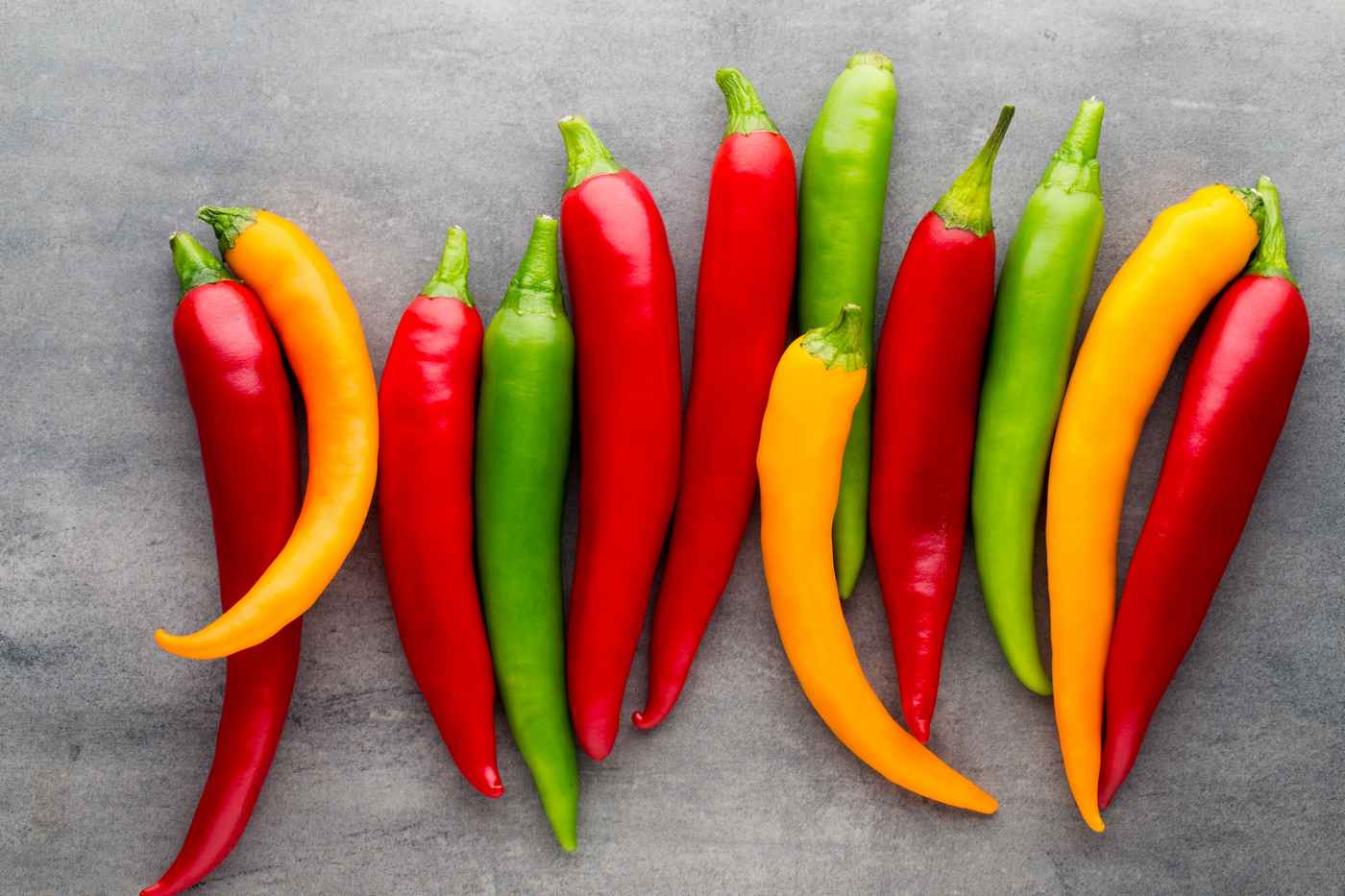 hot peppers