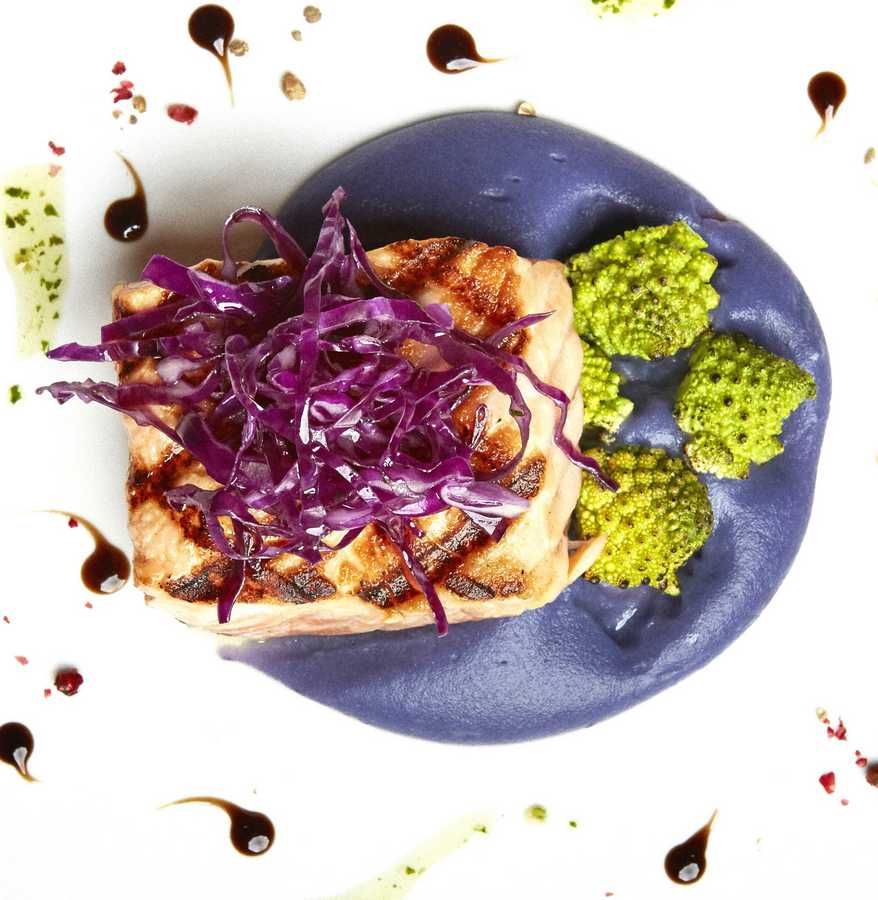 beautiful dish made at NYC cooking party